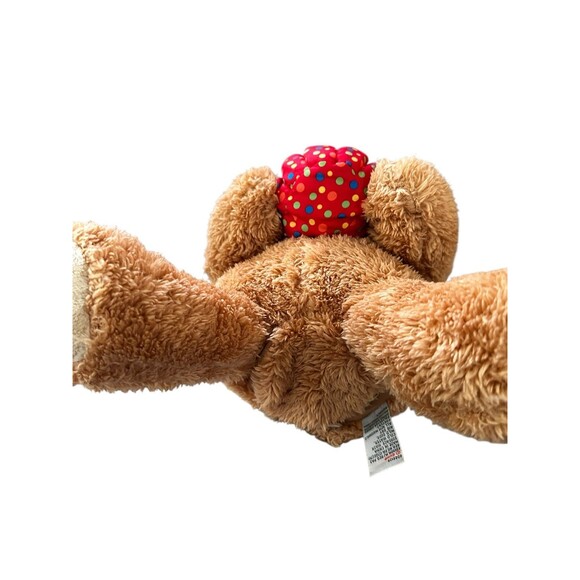 GUND Happy Birthday Animated Singing Teddy Bear Plush Candle Lights Up NWT - Picture 8 of 8